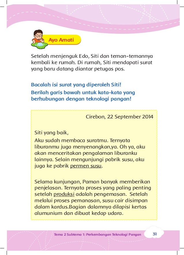 Perkembangan Teknologi Kelas 3 tema 2 Buku Siswa