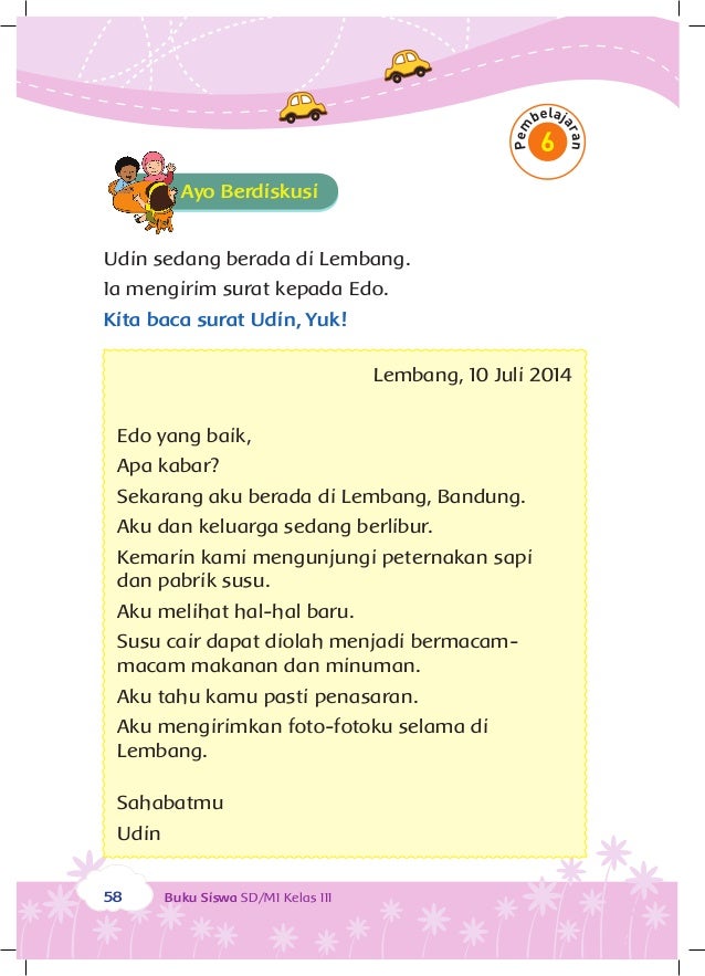 Perkembangan Teknologi Kelas 3 tema 2 Buku Siswa