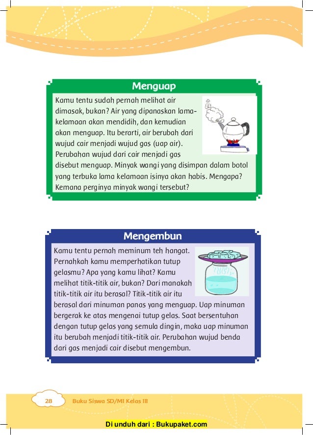 Kelas Iii Tema 3 Perubahan Di Alam Kelas Iii Tema 3 Perubahan Di Alam