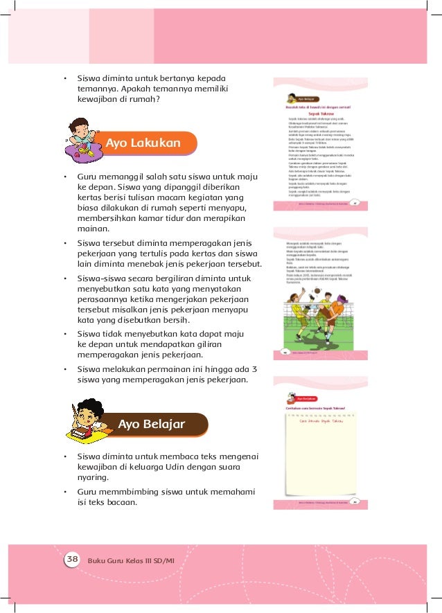 Permainan Tradisional Buku Guru Kelas 3 tema 5