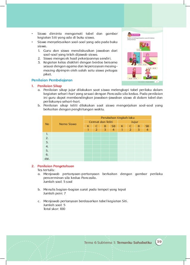 baik surat perilaku Kelas 6 Persahabatan tema Buku 3 Guru Indahnya Pegangan baik surat perilaku Kelas 6 Persahabatan tema Buku 3 Guru Indahnya Pegangan