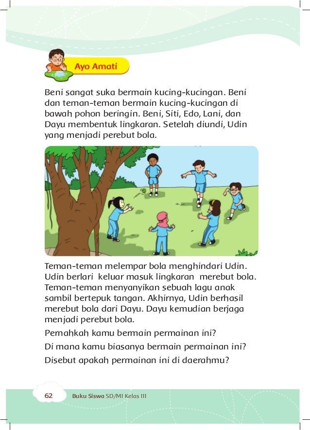 Indahnya Persahabatan Buku Siswa Kelas 3 tema 6 Indahnya Persahabatan Buku Siswa Kelas 3 tema 6