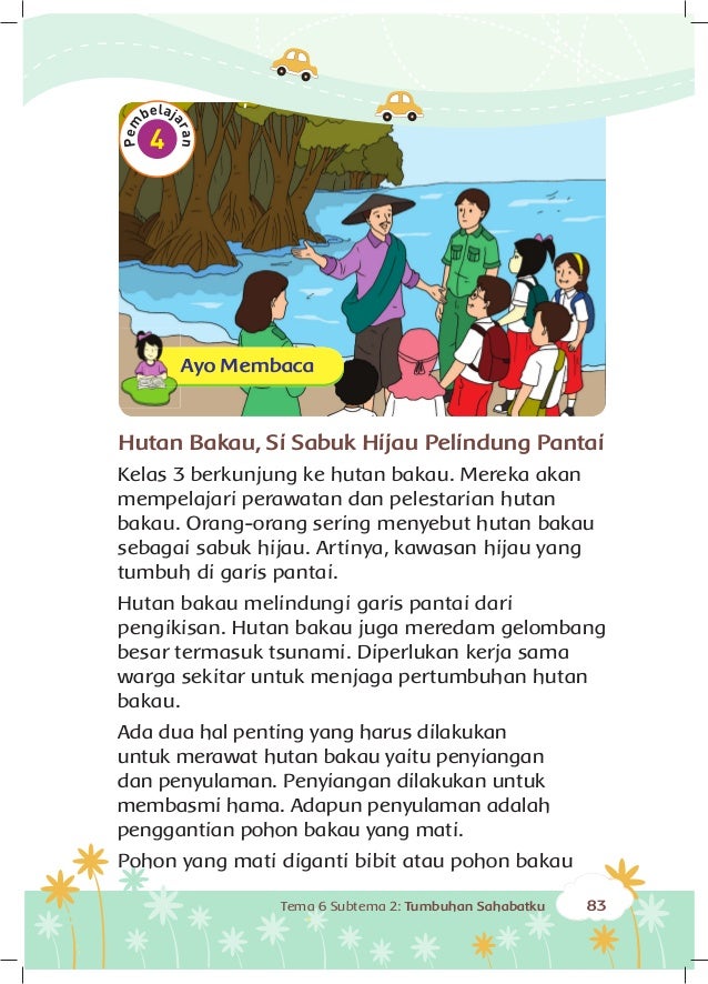 Indahnya Persahabatan Buku Siswa Kelas 3 tema 6 Indahnya Persahabatan Buku Siswa Kelas 3 tema 6