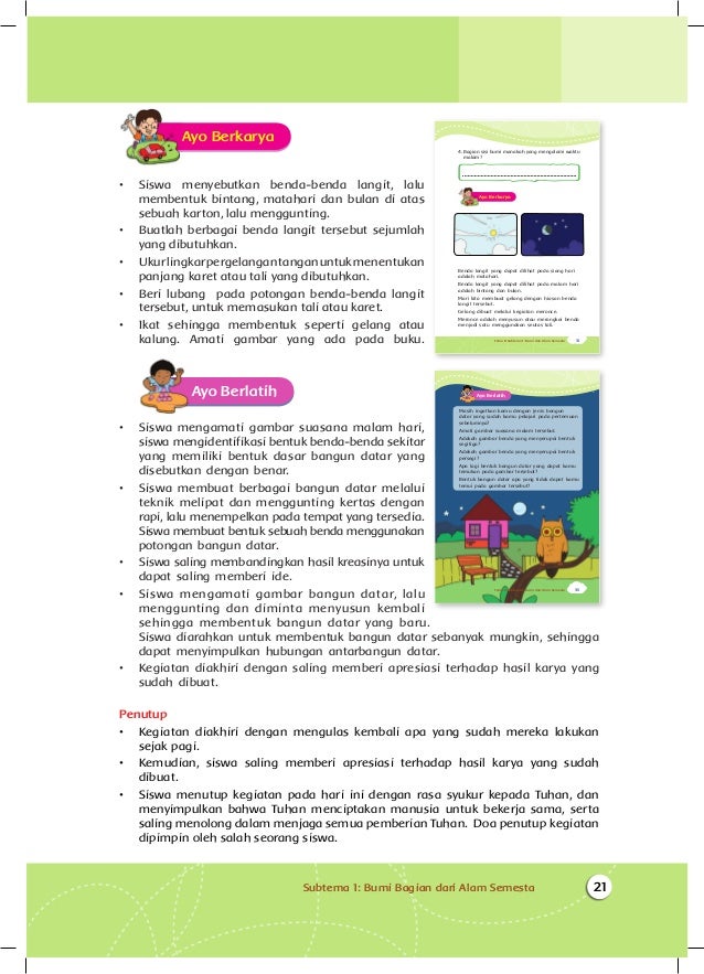 Bumi dan Alam Semesta Buku Guru Kelas 3 tema 8 Bumi dan Alam Semesta Buku Guru Kelas 3 tema 8