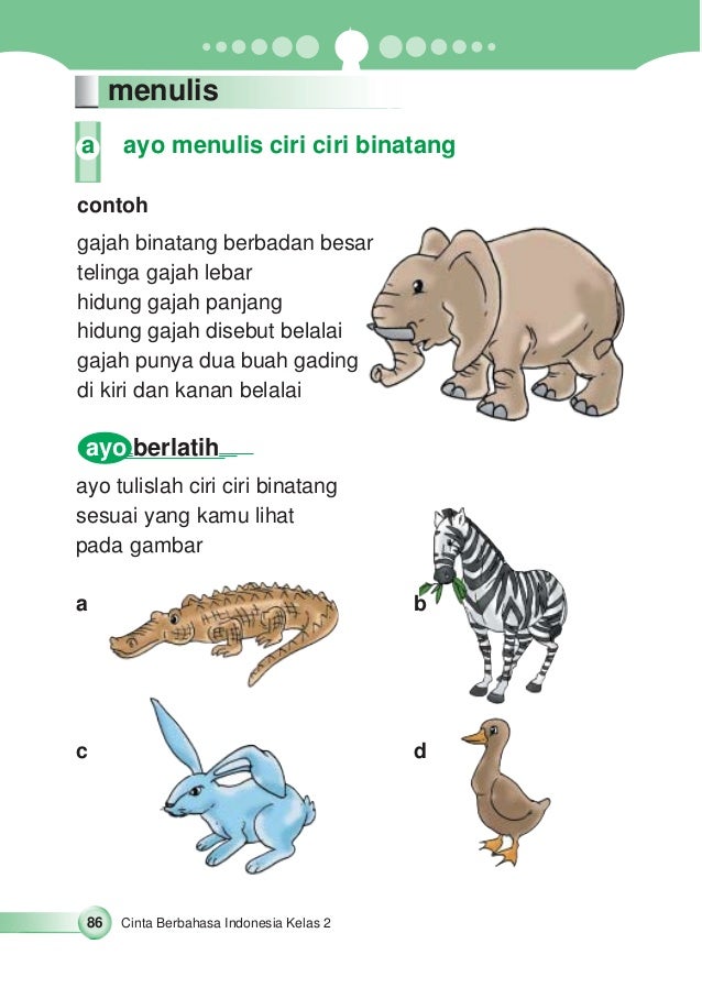 Kelas Ii Sd Bahasa Indonesiatri Novia 48550736