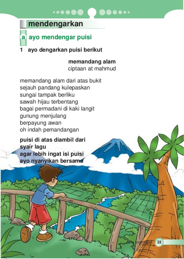 Terkini 29+ Contoh Puisi Anak Sd Tentang Sawah