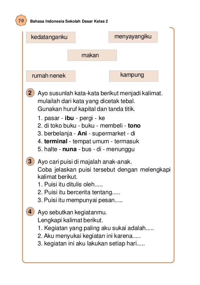 Kelas ii sd bahasa indonesia_umri nuraini