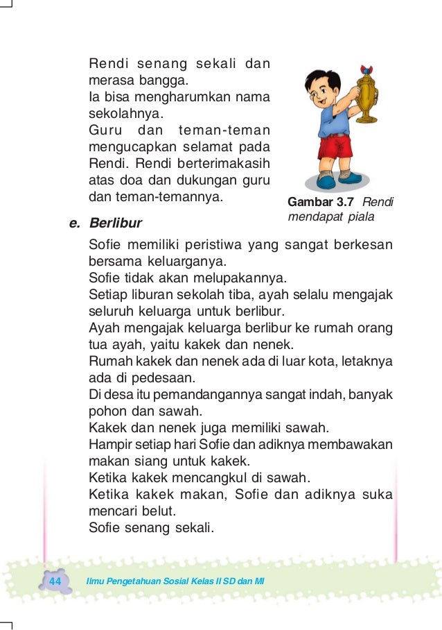 Kelas Ii Sd Ipstrijaya Suranto 48689133
