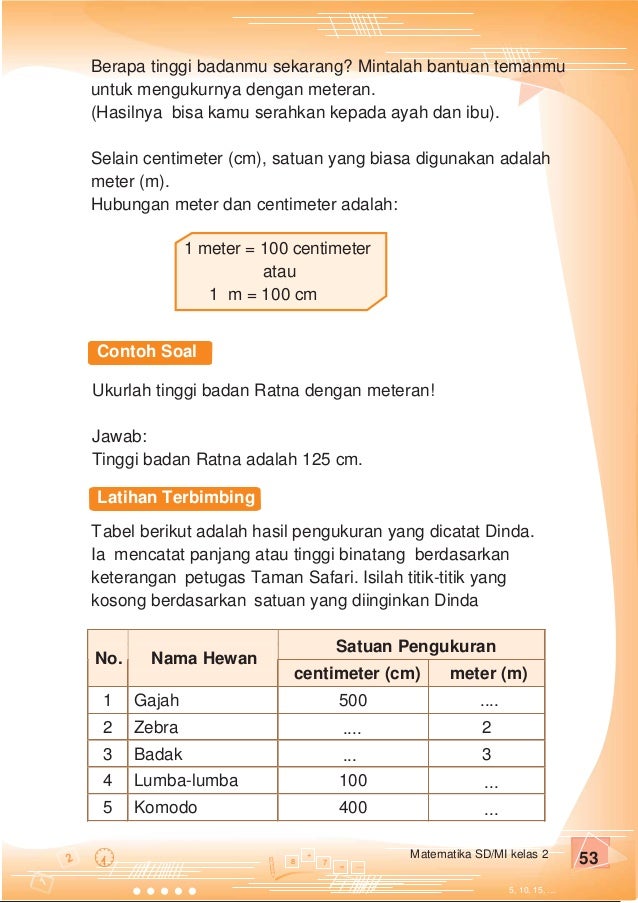 Kelas Ii Sd Matematika Purnomo Sidi