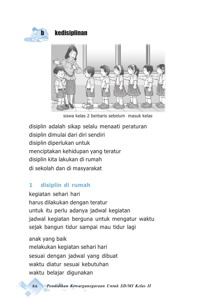 Kelas Ii Sd Pknsajari