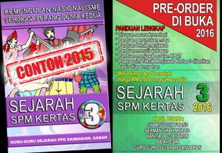 Kelas intensif spm2016. tema 10