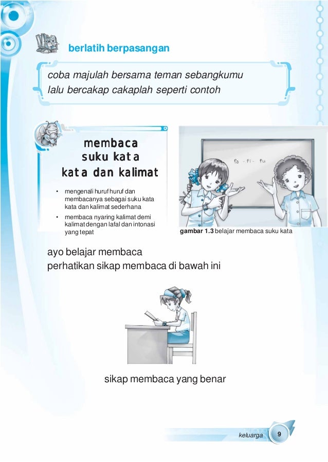 Kalimat Sederhana Soal Latihan Menulis Kelas 1 Sd | Revisi Id