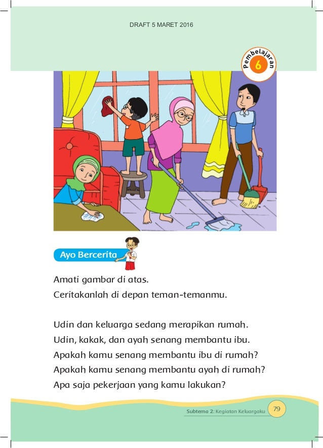 Kelas I Tema 4 Bs