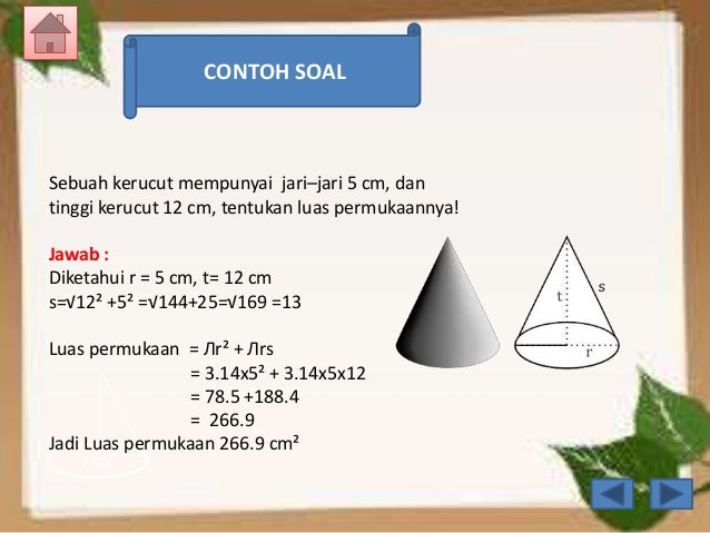 Bahan Ajar Tabung, Kerucut, dan Bola (Kelas IX) Bahan Ajar Tabung, Kerucut, dan Bola (Kelas IX)