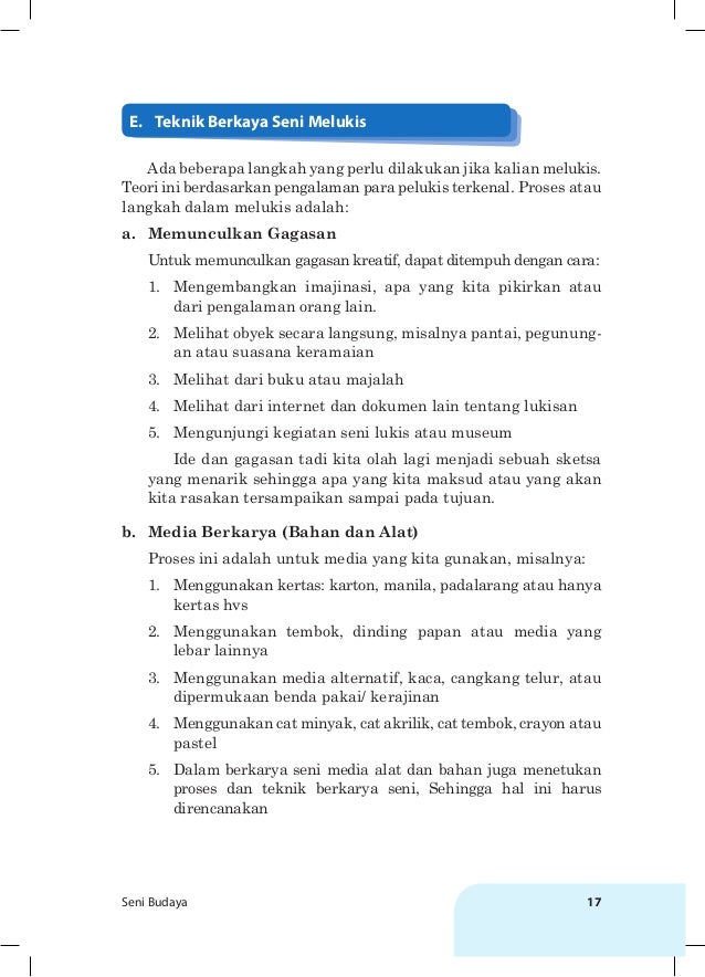 Kelas Ix Senibudaya Bs