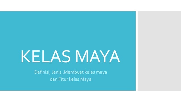 Hasil gambar untuk artikel kelas maya