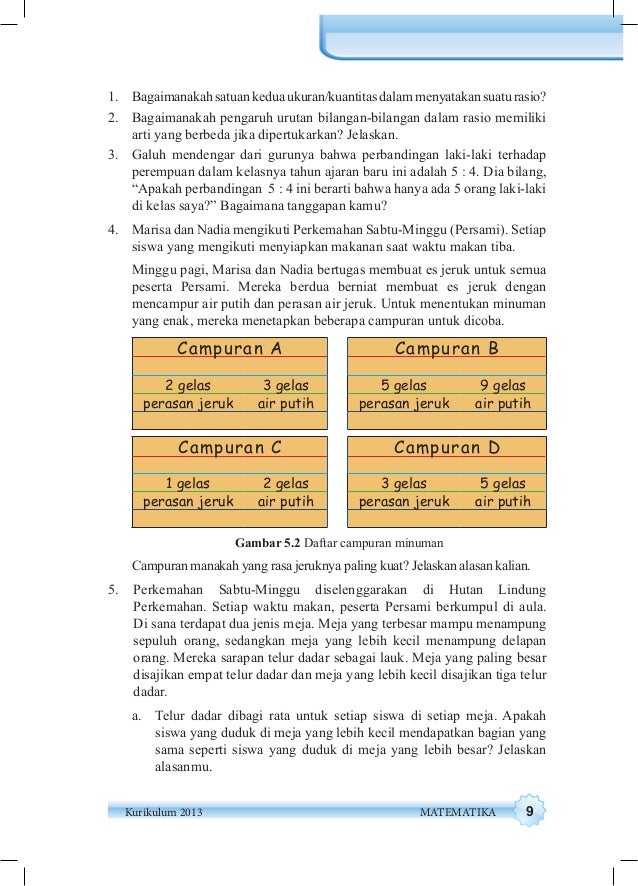 Kelas Vii Matematika Bs Sem 2