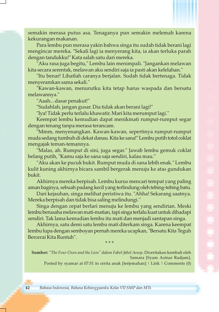 Kelas vii smp bahasa indonesia sarwiji