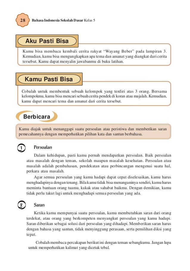 Kelas v sd b