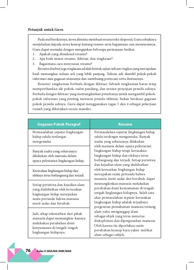 Kelas X Bahasa Indonesia Bg