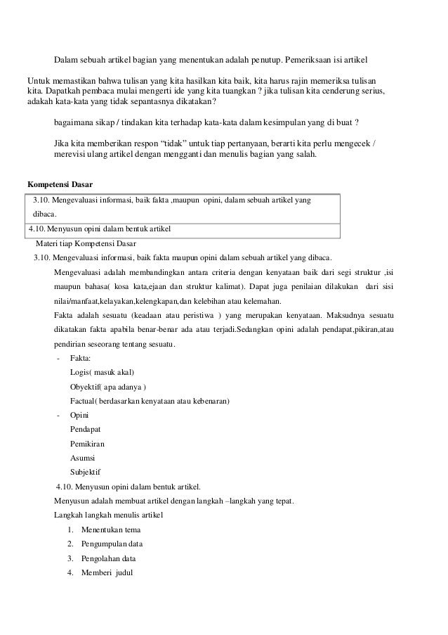 Kelas Xii Materi Bindo