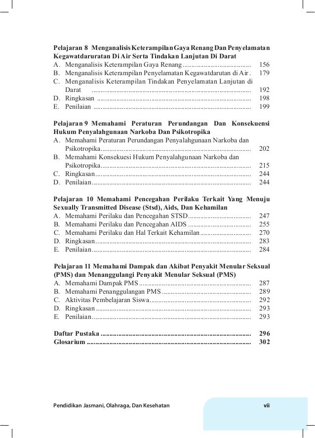 PJOK Kelas XII K13 Buku Siswa