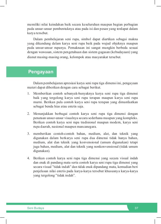 Berikan Contoh Bentuk Apresiasi Terhadap Karya Seni Rupa Seputar Bentuk