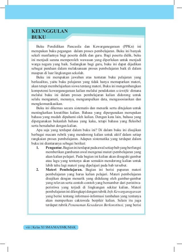 Buku Siswa PPKn Kelas 11 Kurtilas