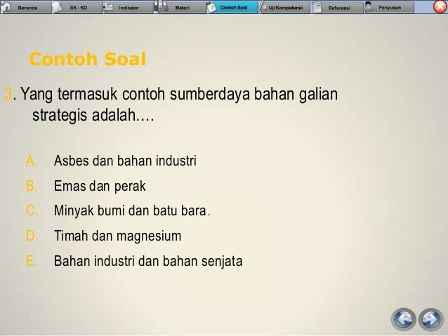Kelas xi sumber daya alam