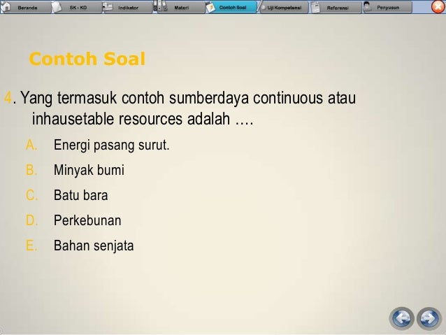 Kelas xi sumber daya alam