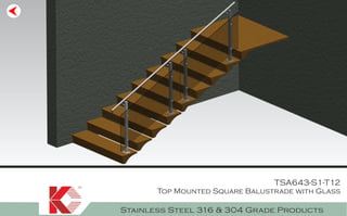 Shs Railing Stainless Steel Railing system | PDF
