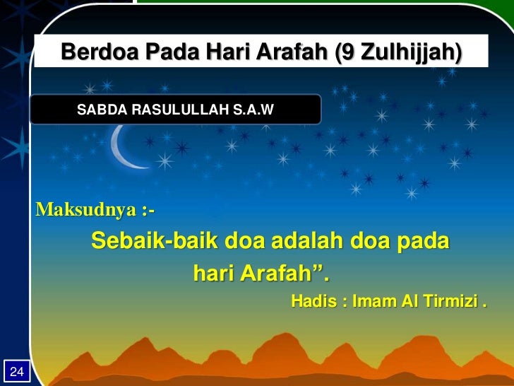 Puasa Ganti Pada 9 Zulhijjah - Gambar V Puasa Ganti Pada 9 Zulhijjah - Gambar V