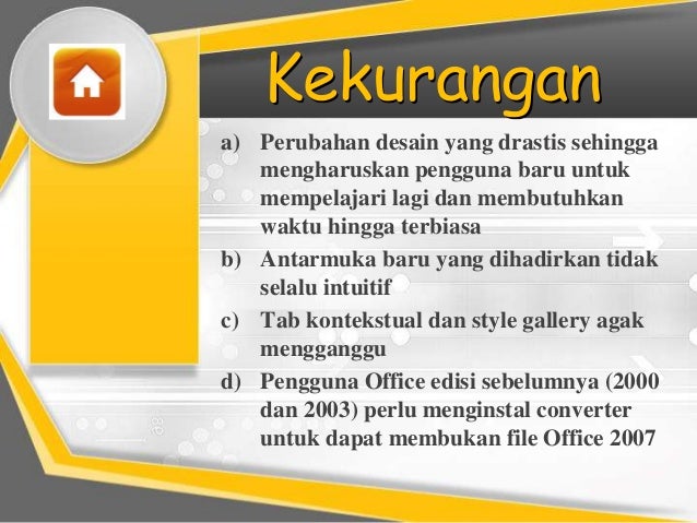 Apa kelebihan program aplikasi microsoft word