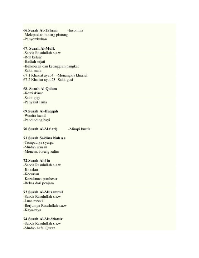 Kelebihan surah alquran