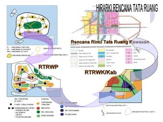 RTRWPRTRWP
RTRWK/KabRTRWK/Kab
Rencana Rinci Tata Ruang KawasanRencana Rinci Tata Ruang Kawasan
 