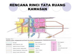 RENCANA RINCI TATA RUANG
KAWASAN
 