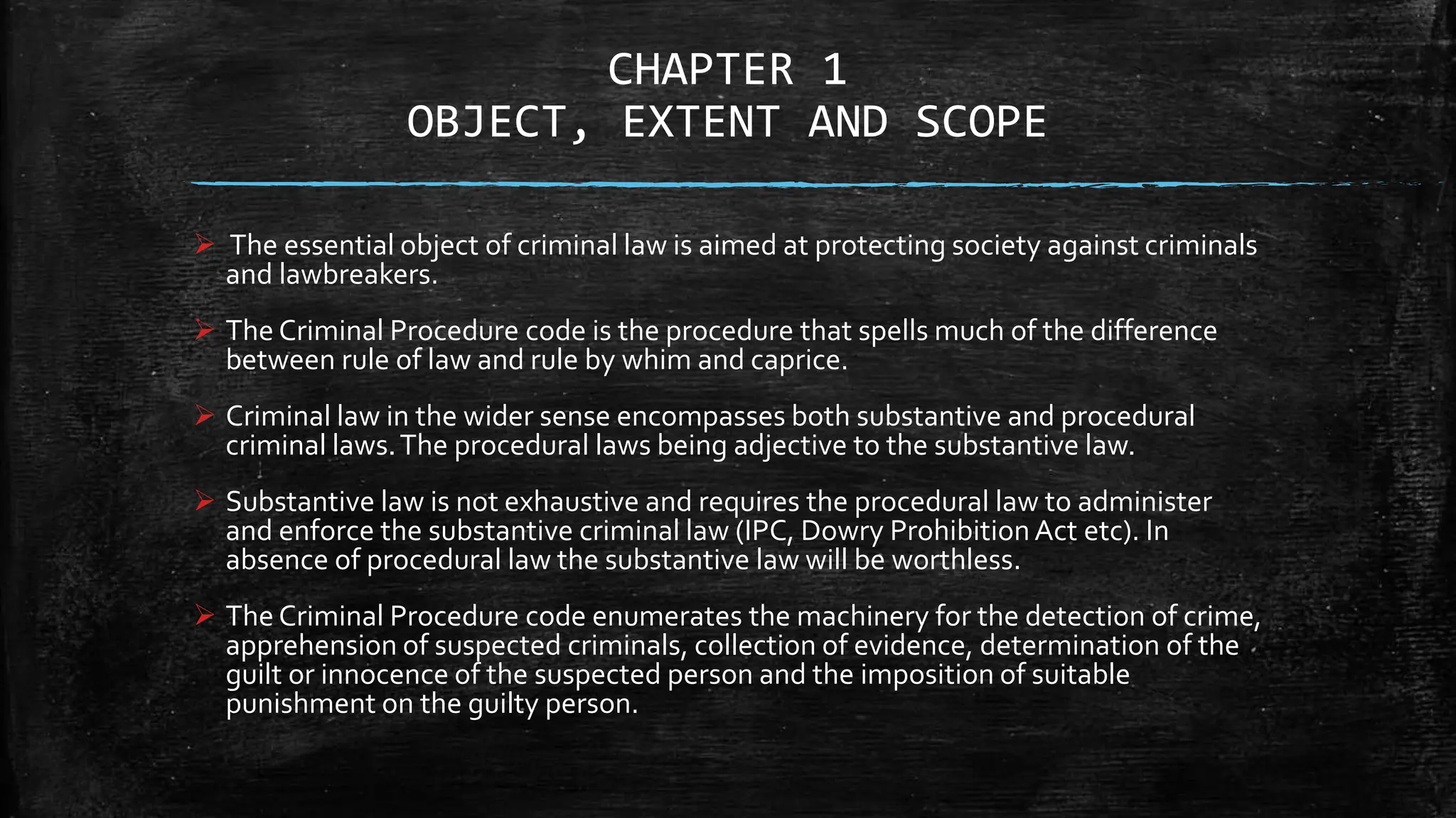 Code A Robbery Procedures Analysis of R V Kelkar's Criminal Procedure Code ppt- chapter 1 .pptx