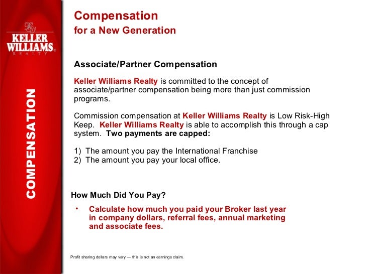 Keller Williams Realty slide show for prospective agents and recruits.