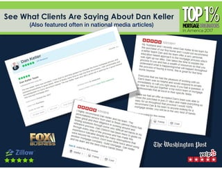 See What Clients Are Saying About Dan Keller
(Also featured often in national media articles)
 