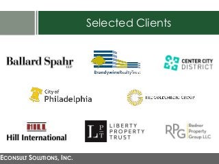 Selected Clients
ECONSULT SOLUTIONS, INC.
 