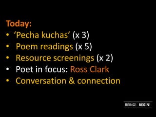 Exam revision: the poetry scroll