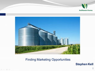 Finding Marketing Opportunities
Stephen Kell
|
 