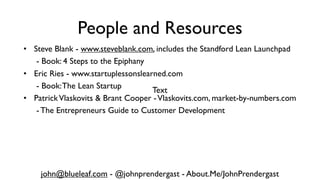 Lean Startup presentation at Kellogg Entrepreneurship Conference
