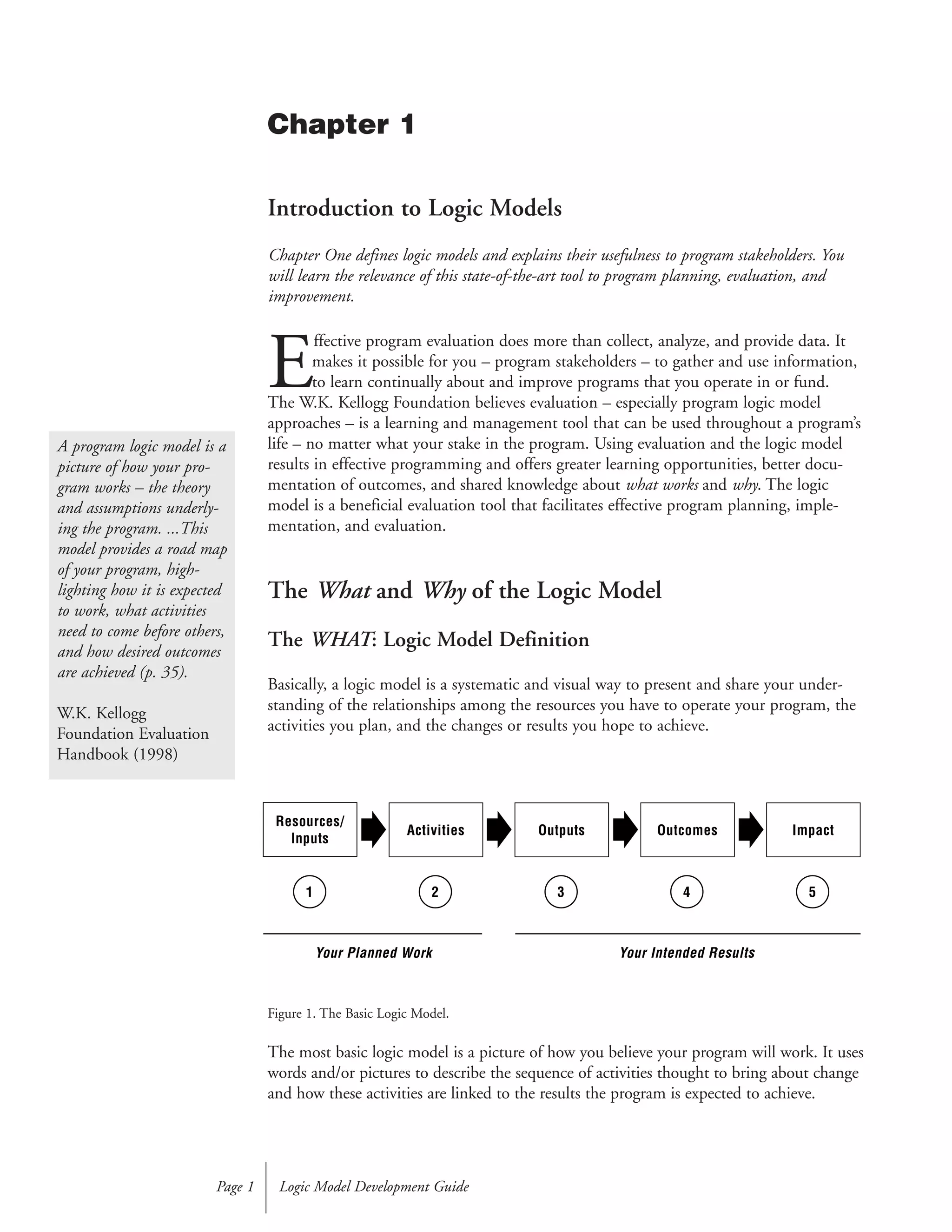 Kellogg Logic Model Guide[1]