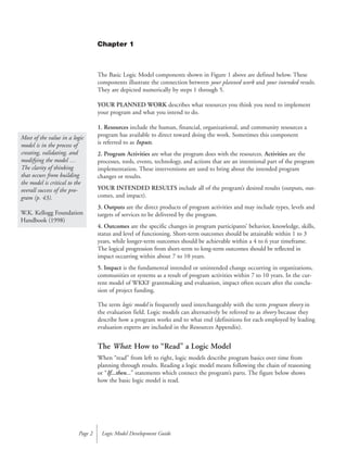 Kellogg Logic Model Guide[1]