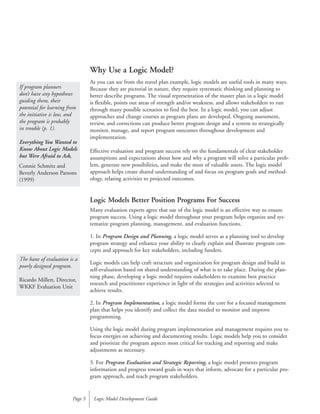 Kellogg Logic Model Guide[1]