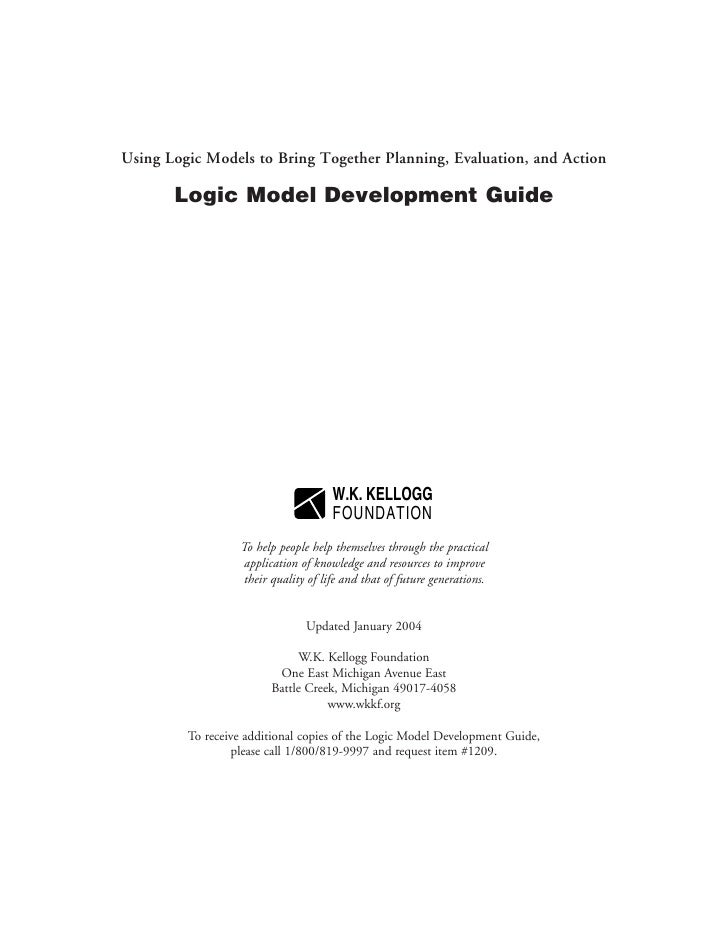 Kellogg Logic Model Guide[1]