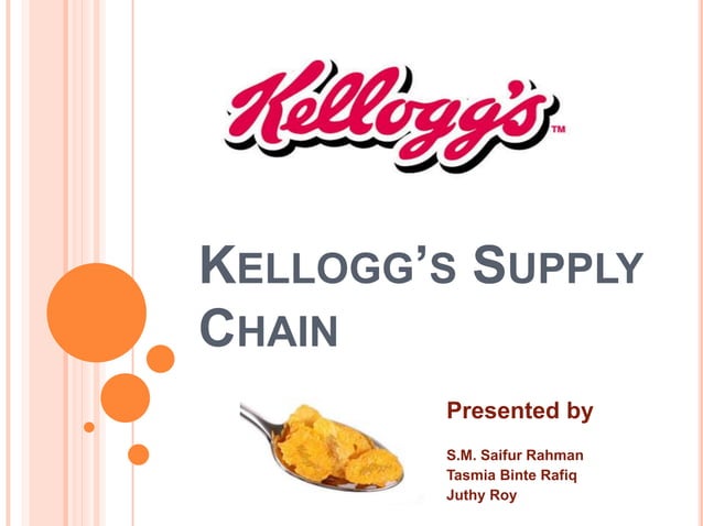 kellogg's supply chain case study