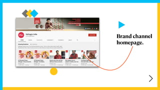 Brand channel
homepage.
 
