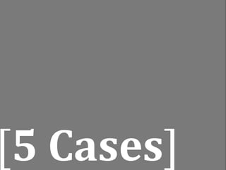 [5 Cases]
 